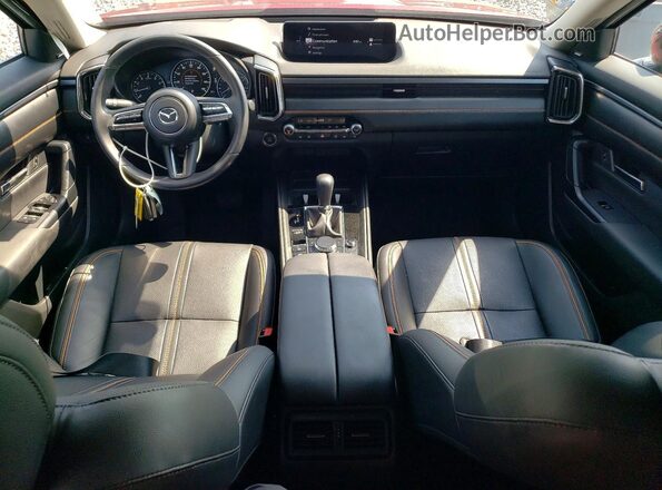 7MMVABEM8RN195999 2024 MAZDA CX-5 Red Vista del salpicadero