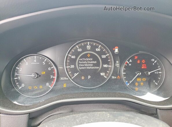 7MMVABEY5TN454703 2026 MAZDA CX-5 Blue Սարքավորումների վահանակի տեսք