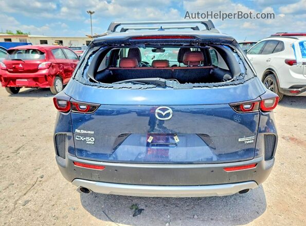 7MMVABEY7SN376973 2025 MAZDA CX-5 Blue Rear view