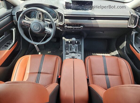 7MMVABEY7SN376973 2025 MAZDA CX-5 Blue Dashboard view