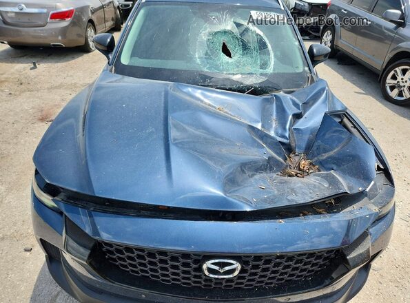 7MMVABEY7SN376973 2025 MAZDA CX-5 Blue Engine compartment view