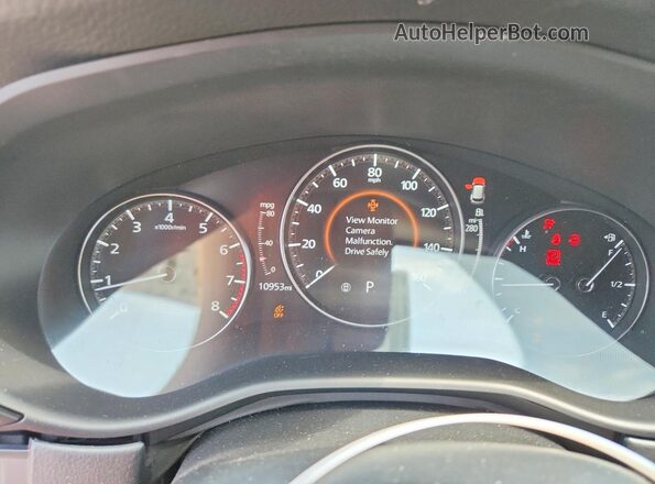 7MMVABEY8RN230169 2024 MAZDA CX-5 Blue Սարքավորումների վահանակի տեսք