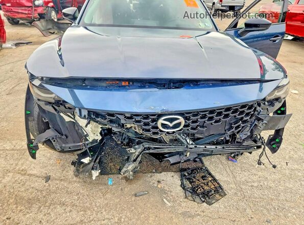 7MMVABEY9RN218158 2024 MAZDA CX-5 Blue Вид підкапотного простору