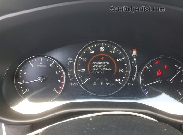 7MMVABXY3SN351419 2025 MAZDA CX-5 Green Widok zestawu wskaźników