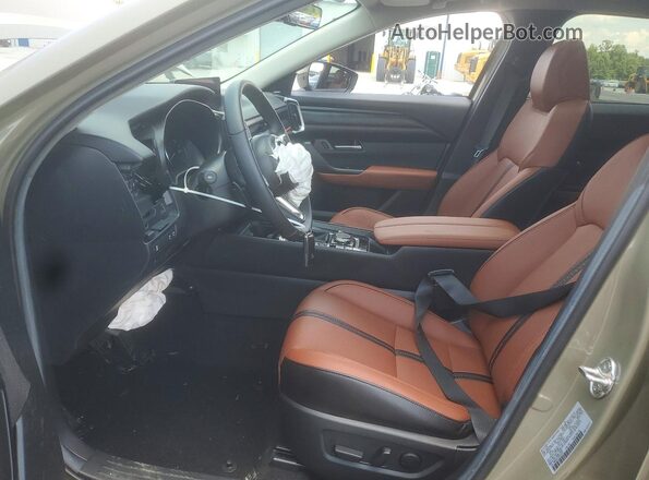 7MMVABXY3SN351419 2025 MAZDA CX-5 Green Widok wnętrza z przodu