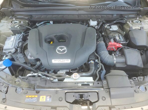 7MMVABXY3SN351419 2025 MAZDA CX-5 Green Widok komory silnika