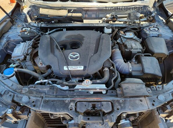 7MMVABXY6PN132557 2023 MAZDA CX-5 Gray Engine compartment view