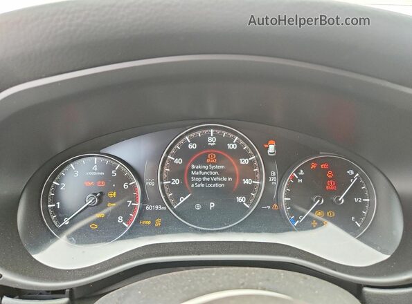 7MMVABXY7RN160581 2024 MAZDA CX-5 Charcoal Widok zestawu wskaźników