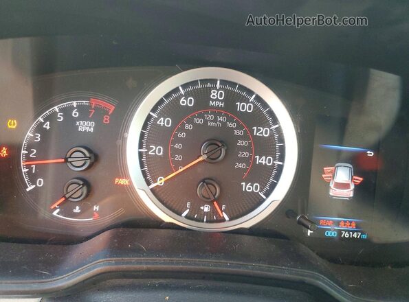7MUAAAAG3NV006159 2022 TOYOTA COROLLA Белый Вид щитка приборов