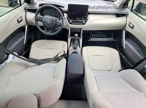 7MUAAAAG4PV064087 2023 TOYOTA COROLLA Black წინა პანელის ხედი