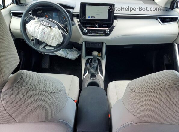 7MUAAAAG5SV143261 2025 TOYOTA COROLLA Blue Вид панелі приладів