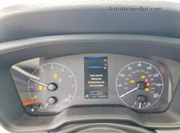7MUAAAAG5SV143261 2025 TOYOTA COROLLA Blue Вид щитка приладів