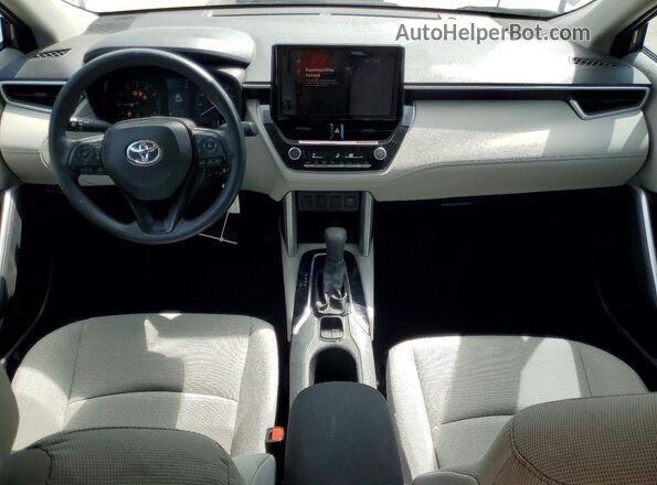 7MUAAAAG7RV084868 2024 TOYOTA COROLLA Blue Widok deski rozdzielczej
