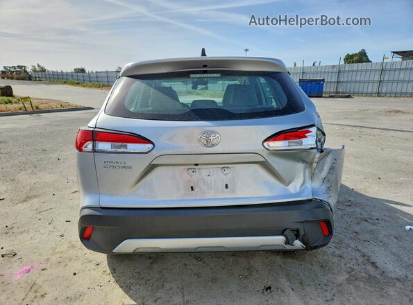 7MUAAAAG8RV099086 2024 TOYOTA COROLLA Silver Rear view