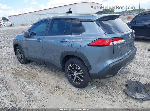7MUAAAAG9RV096181 2024 TOYOTA COROLLA CROSS Синий Задняя левая четверть