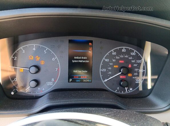 7MUAAABG8SV137064 2025 TOYOTA COROLLA Серебряный Вид щитка приборов