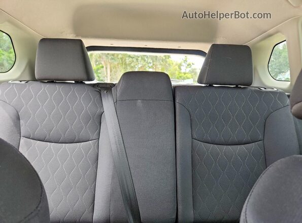 7MUBAAAG4RV101212 2024 TOYOTA COROLLA Gray Rear seats view