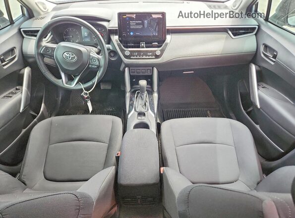 7MUBAAAG4RV101212 2024 TOYOTA COROLLA Gray Dashboard view