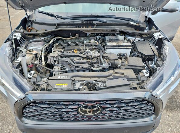 7MUBAAAG9PV041344 2023 TOYOTA COROLLA Silver Շարժիչի բաժամունքի տեսք