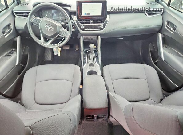 7MUBAAAG9PV041344 2023 TOYOTA COROLLA Silver Հետևի նստատեղերի տեսք