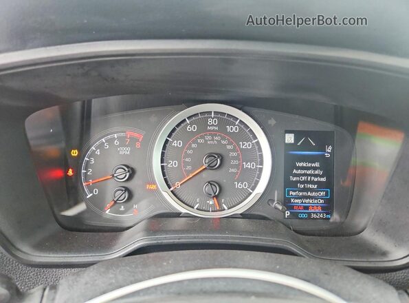 7MUBAABG0NV005487 2022 TOYOTA COROLLA Black Vista del cuadro de instrumentos