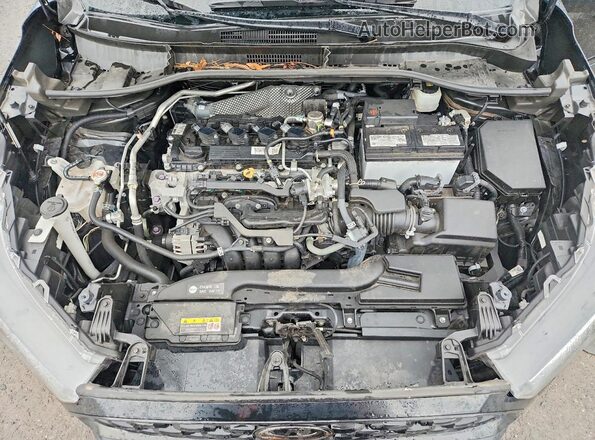 7MUBAABG0NV005487 2022 TOYOTA COROLLA Black Vista del compartimento del motor
