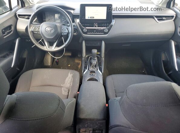7MUBAABG0PV078877 2023 TOYOTA COROLLA Silver Вид панелі приладів