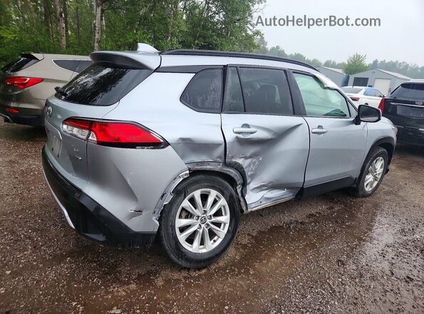 7MUBAABG4NV036645 2022 TOYOTA COROLLA Silver Rear right