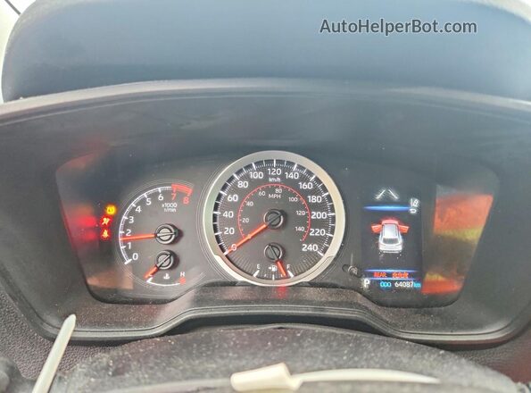 7MUBAABG4NV036645 2022 TOYOTA COROLLA Silver Instrument cluster view