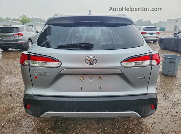 7MUBAABG4NV036645 2022 TOYOTA COROLLA Silver Rear view