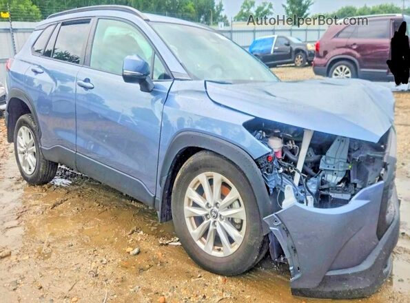 7MUBAABG8RV093971 2024 TOYOTA COROLLA Blue Przód prawy