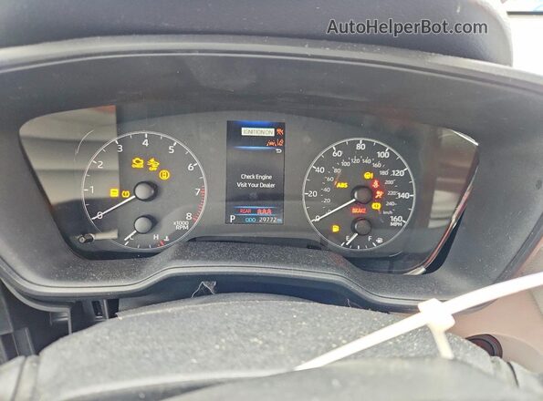 7MUBAABG8RV093971 2024 TOYOTA COROLLA Blue Widok zestawu wskaźników