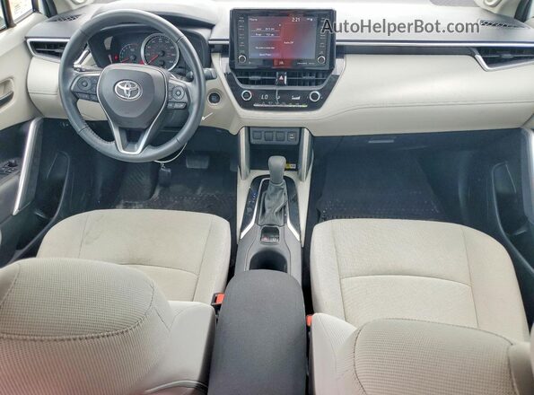 7MUBAABG9NV004192 2022 TOYOTA COROLLA White Dashboard view
