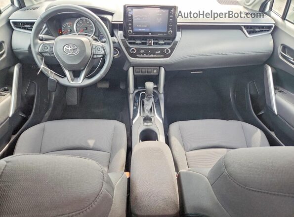 7MUBAABG9NV021574 2022 TOYOTA COROLLA White Dashboard view