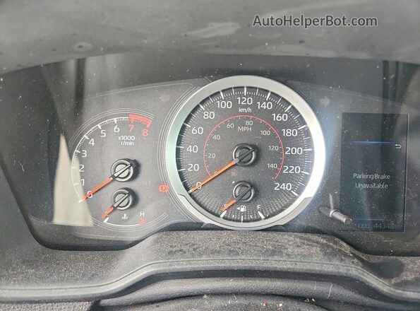 7MUBAABGXNV033359 2022 TOYOTA COROLLA Gray Vista del cuadro de instrumentos