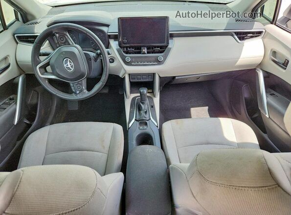 7MUCAAAG3PV046608 2023 TOYOTA COROLLA White Вид панелі приладів