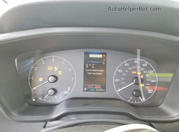 7MUCAAAG3PV060010 2023 TOYOTA COROLLA Blue ხელსაწყოთა პანელის ხედი