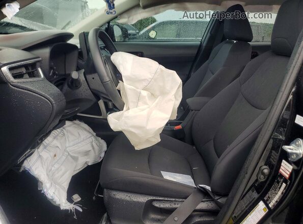 7MUCAAAG6PV066898 2023 TOYOTA COROLLA Black Вид салону спереду