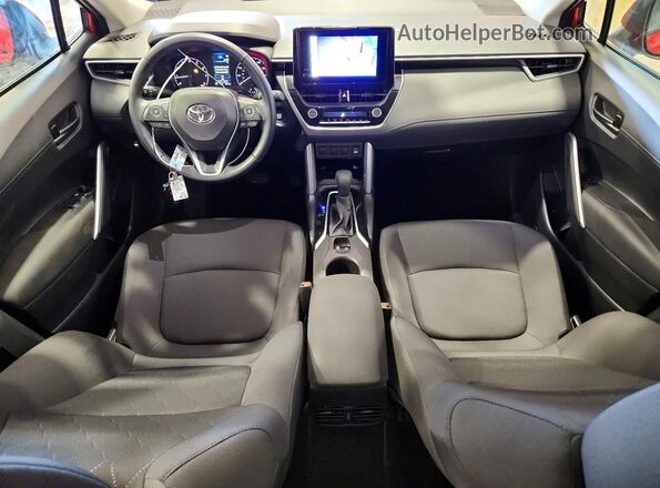 7MUCAABG4RV106347 2024 TOYOTA COROLLA Red Vista del salpicadero