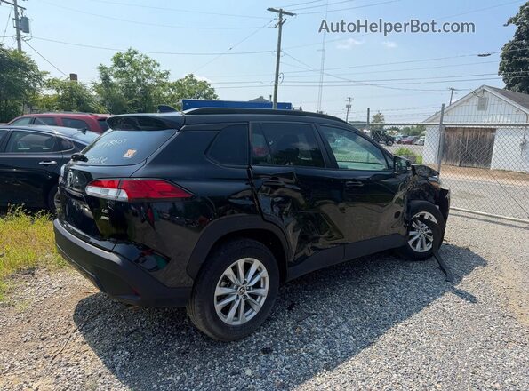 7MUCAABGXRV107583 2024 TOYOTA COROLLA Черный Передняя правая четверть
