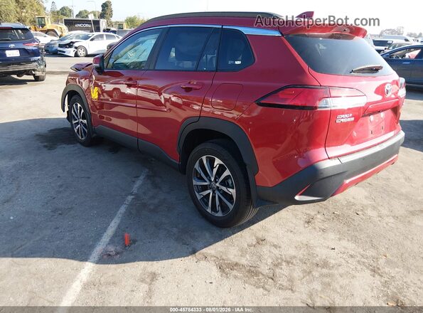 7MUDAAAG1RV089528 2024 TOYOTA COROLLA CROSS Red Trasero izquierdo