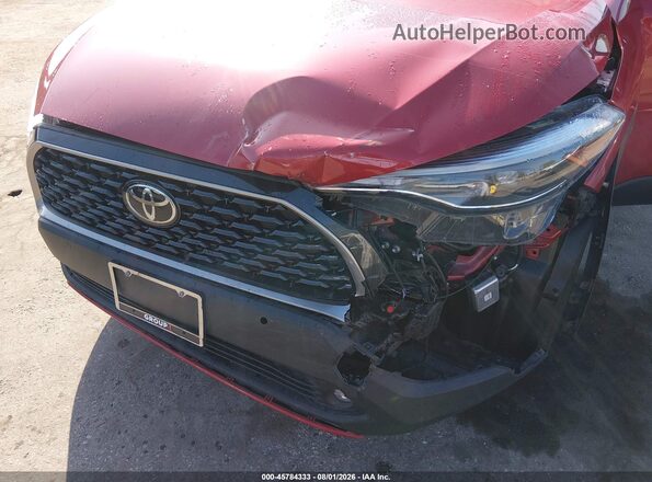7MUDAAAG1RV089528 2024 TOYOTA COROLLA CROSS Red Vista frontal