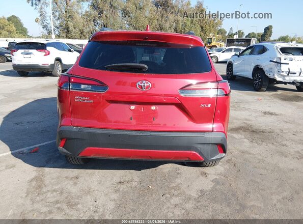 7MUDAAAG1RV089528 2024 TOYOTA COROLLA CROSS Red 