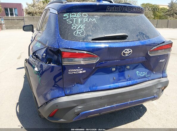 7MUDAAAG6PV062810 2023 TOYOTA COROLLA CROSS Dark Blue წინა ხედი
