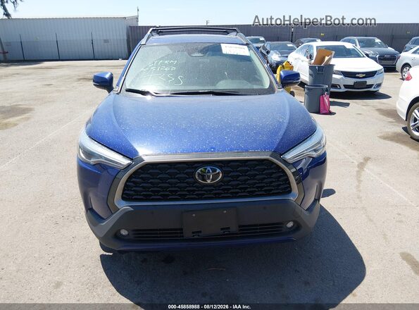 7MUDAAAG6PV062810 2023 TOYOTA COROLLA CROSS Dark Blue უკანა სალონის ხედი