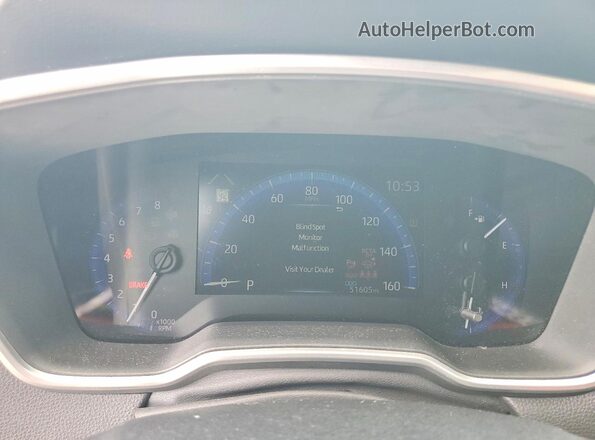 7MUDAAAG8NV006302 2022 TOYOTA COROLLA Silver Instrument cluster view
