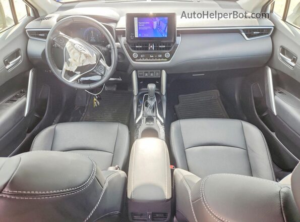 7MUDAAAGXRV096560 2024 TOYOTA COROLLA White წინა პანელის ხედი