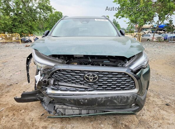 7MUDAABG0SV143440 2025 TOYOTA COROLLA Green Front view
