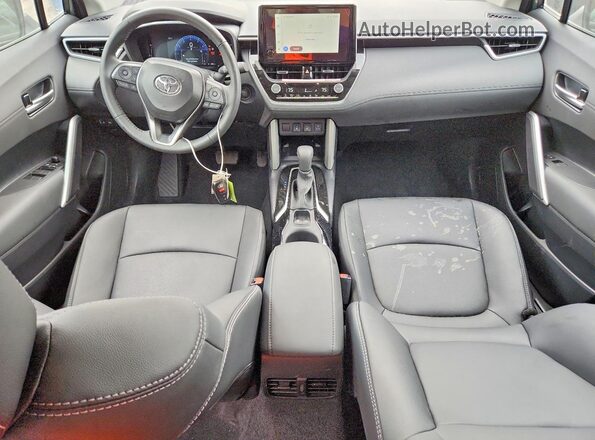 7MUDAABG0SV143440 2025 TOYOTA COROLLA Green Dashboard view
