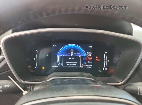 7MUDAABG1PV068111 2023 TOYOTA COROLLA Red Вид щитка приладів